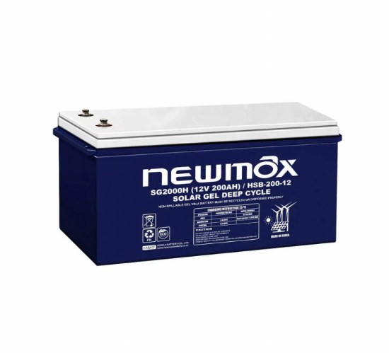 Imagen de Batería Newmax de gel 12V 200AH (2.4kWh)